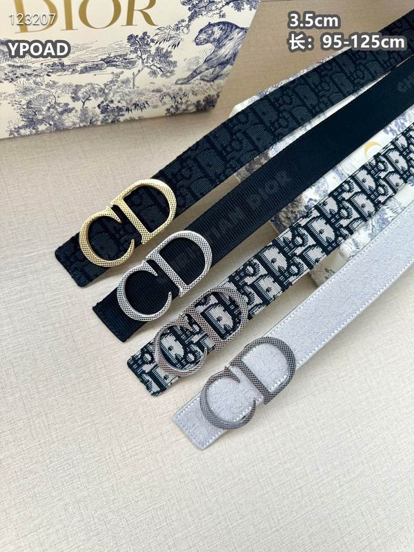 Dior belt 35mmX95-125cm 8L23